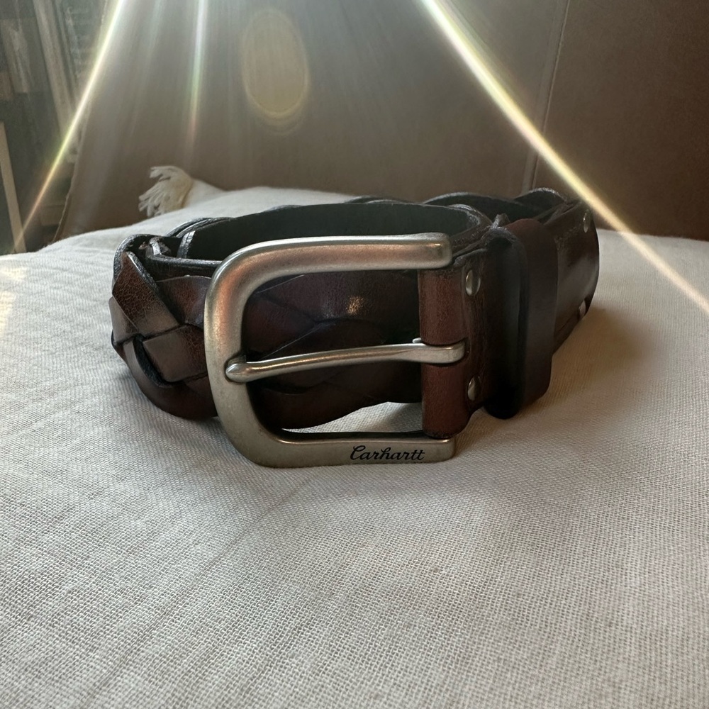 Carhartt Braided Leather Belt
